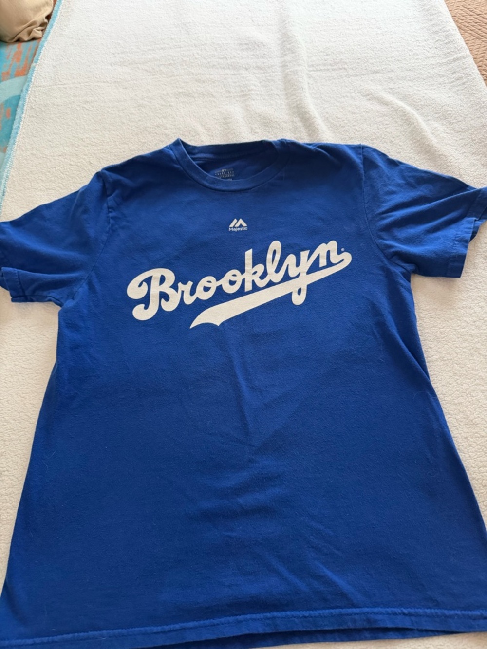 Genuine Merchandise Blue Graphic Crewneck Tee